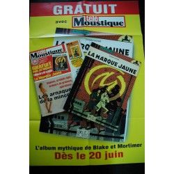 L' AFFAIRE DU COLLIER BLAKE ET MORTIMER EDGAR P. JACOBS SOUPLE TELE MOUSTIQUE 27 OCT 1999