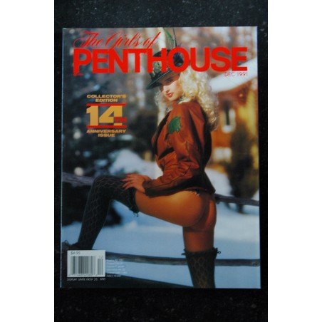 The Girls of PENTHOUSE 1991 12   COLLECTOR'S EDITION   14 Th ANNIVERSARY ISSUE