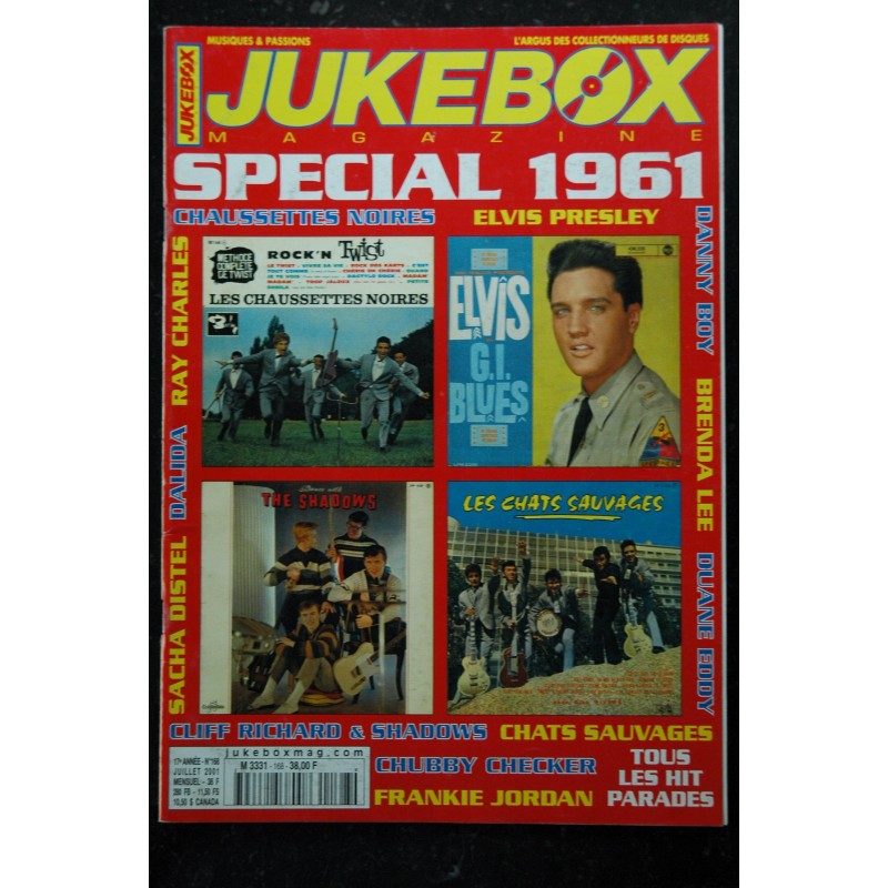 JUKEBOX  164  *  2001  *  GAINSBOURG  WAYLONG JENNINGS  FANTOMES