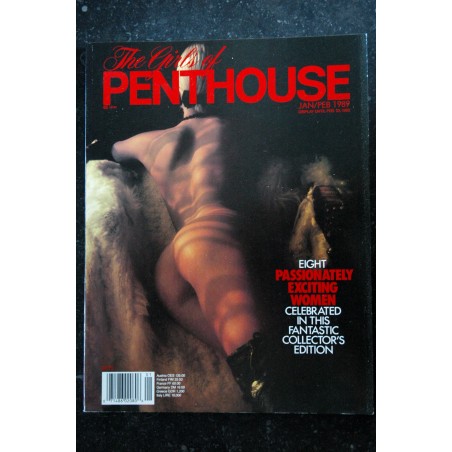 PENTHOUSE 1989/1 THE DEVIL IN JIM BAKKER TRIO JOHN DAVID GINGER MILLER A. NESBIT