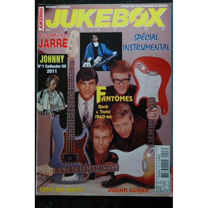 JUKEBOX  283 *  2010  *  MICHAEL JACKSON  VERONIQUE SANSON Fac-Similé Disco Revue EDDIE COCHRAN