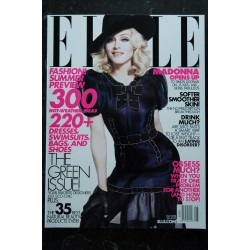 ELLE 2006 03 Ed. UK  Cover MADONNA INTERVIEW PICTURES SECRETS CONFESSIONS OF A DIVA