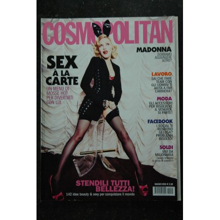COSMOPOLITAN 2015 05 Ed. US   Cover MADONNA  -  Need we say more ?