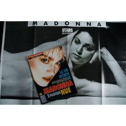 STARS MAGAZINE 16 LA VIE SECRETE DE MADONNA + 2 POSTERS NUE 1989