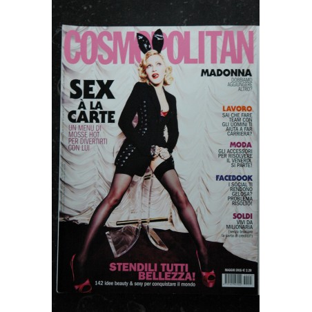 COSMOPOLITAN 2015 05 Ed. Portugal  Cover MADONNA  - A rainha M esta mais forte que nunca