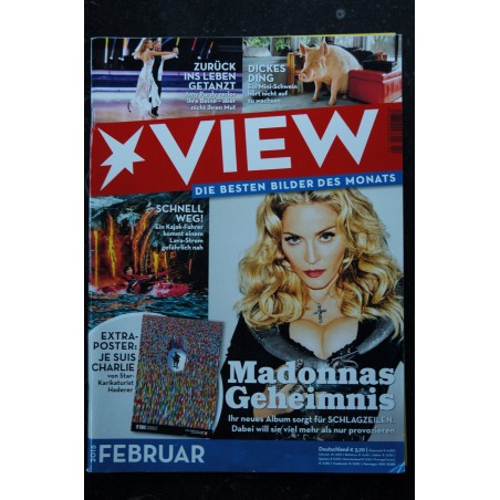 Caras Internacional Cover MADONNA The Show before the Show - 2008