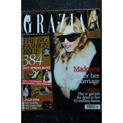 Grazia   52 Cover MADONNA - Madonna fights for her marriage - magazine UK - 2006