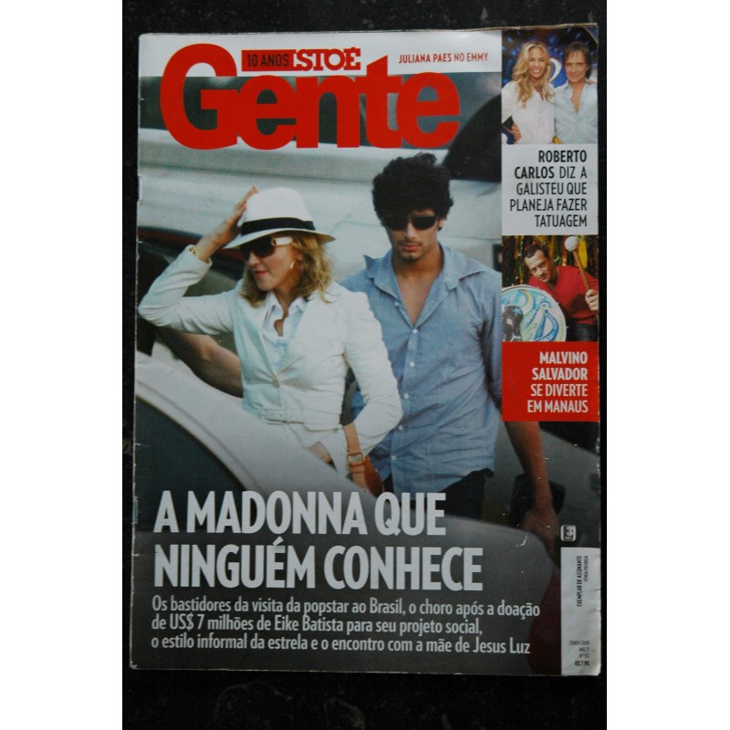 GALA de n°  44 Cover MADONNA KNALLHART ! - German Magazine - 2008