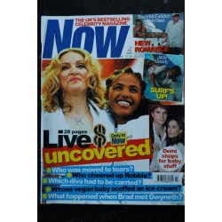 NOW 13 Cover MADONNA + 2 pages BritneySpears Victoria Beckam 2008