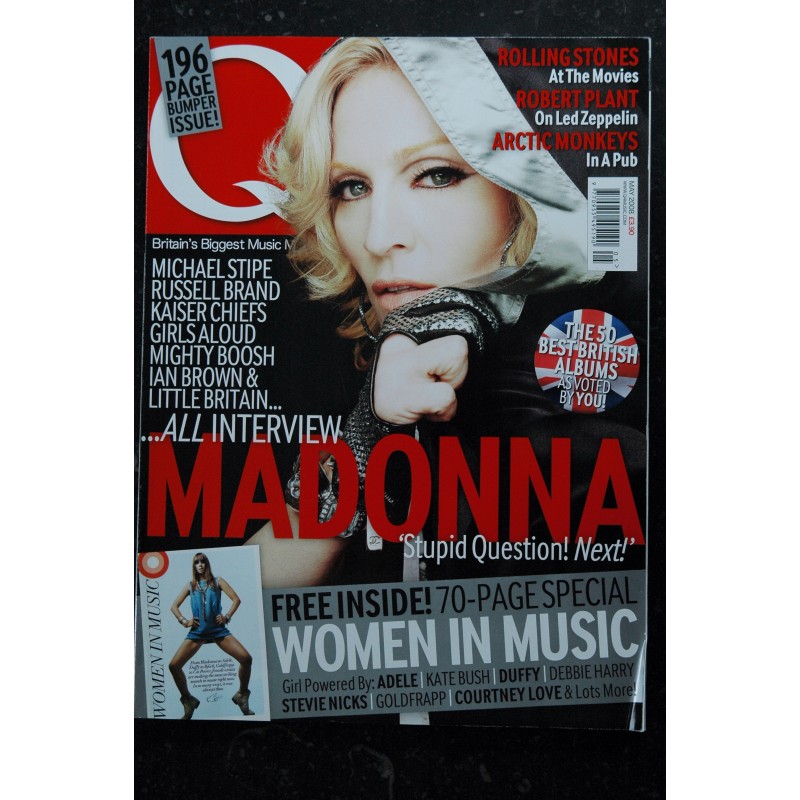 Q 244 Cover MADONNA U2 Kate Bush Britney Spears Beyonce David Bowie 2006