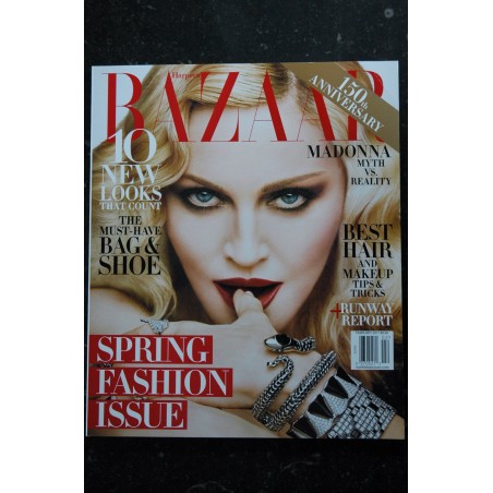 HARPER'S BAZAAR 2017 Cover MADONNA Rebelde con causa - Photo Luigi & Iango  - Argentina Edition