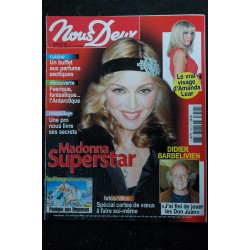 Nous Deux N° 3172 Indomptable MADONNA ! 50 ans , mais pas si sage ... Cover + 2 pages