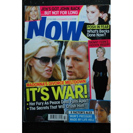 NOW 18 Cover MADONNA SARAH JESSICA PARKER JANICE DICKINSON 2006