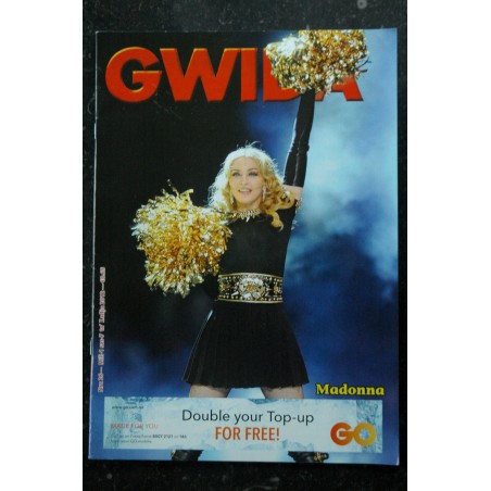 Vive ! Cover MADONNA + 4 pages  - Rare - DE FIESTA CON MADONNA -Edition Chili - 2008