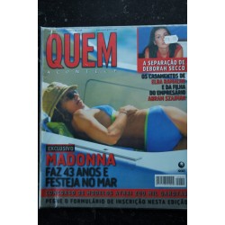 Quem Cover MADONNA 'Madonna deve devolver o bebe adotado ? Brazilian Magazine 2006