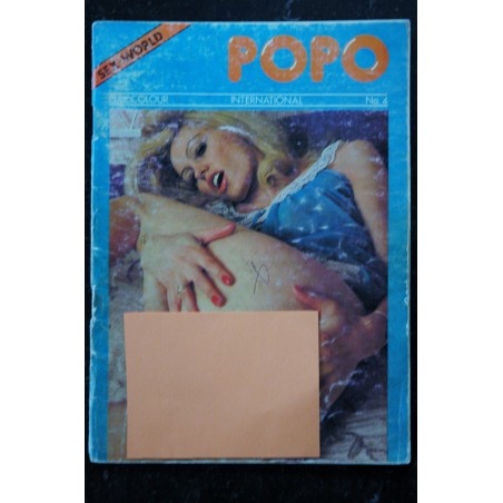 POPOS 6 * 1981 * BILD + DRUCK GmbH - VINTAGE EROTIC Revue Roman Photo Adultes POPOS 6 * 1981 * BILD + DRUCK GmbH - VINTAGE EROTIC Revue Roman Photo Adultes