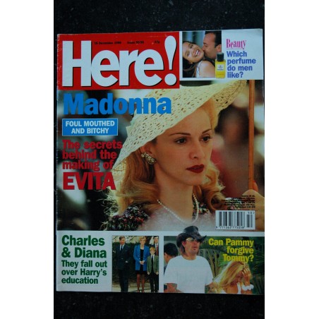 Where Cover MADONNA - RARE - Madonna Fall for the Arts - US Los Angeles magazine   - 2015