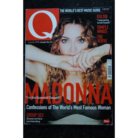 Q 241 COVER MADONNA THE 80s ISSUE FEATURING HER VIRGIN YEARS THE FULL STORY 2006