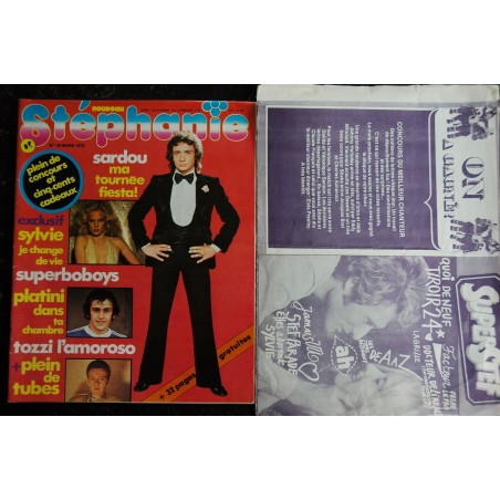 Stéphanie 38 nouveau Plastic Bertrand CLOCLO Sylvie Julien Clerc JOHNNY Stéphanie 38 nouveau Plastic Bertrand CLOCLO Sylvie Julien Clerc JOHNNY
