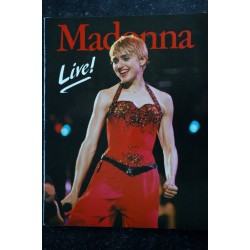 MADONNA LIVE ! 1987 WHO'S THAT GIRL A FULL COLOUR PHOTO RECORD OF MADONNA'S WHO'S THAT GIRL' WORLD TOUR + POSTER