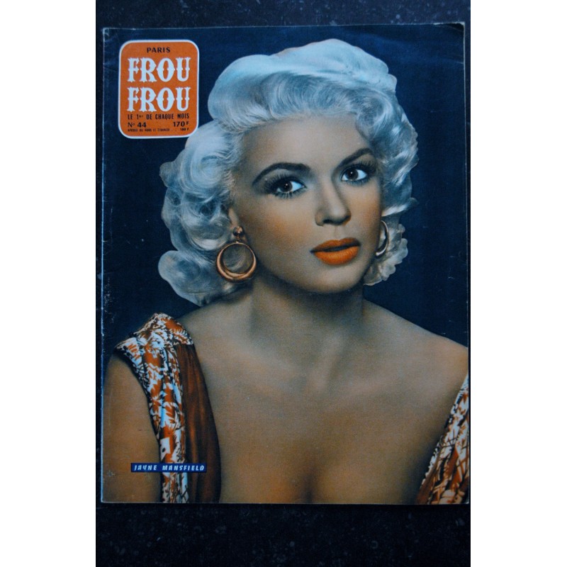 Paris FROU FROU 11 Marylin MONROE Cover & 4°  RARE - Corsets  French Cancan HOT 1953