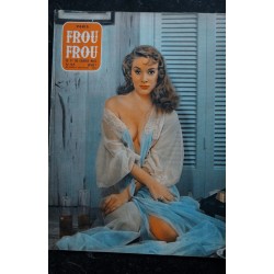 Paris FROU FROU 56 Mamie Van DOOREN Cover Yolande COLA Gypsy Rose Lee  - Vintage  HOT 1958