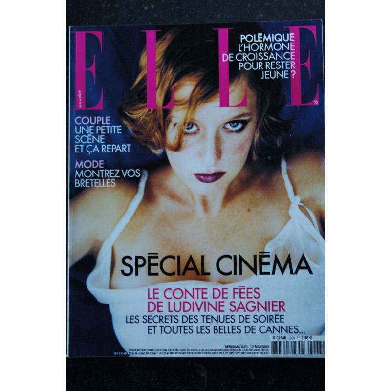 ELLE 2991 28 avril 2003 Karolina KURKOVA cover - Kate Winslet -  Mathilde Seigner  - Les sept clones de Madonna -  212 pages