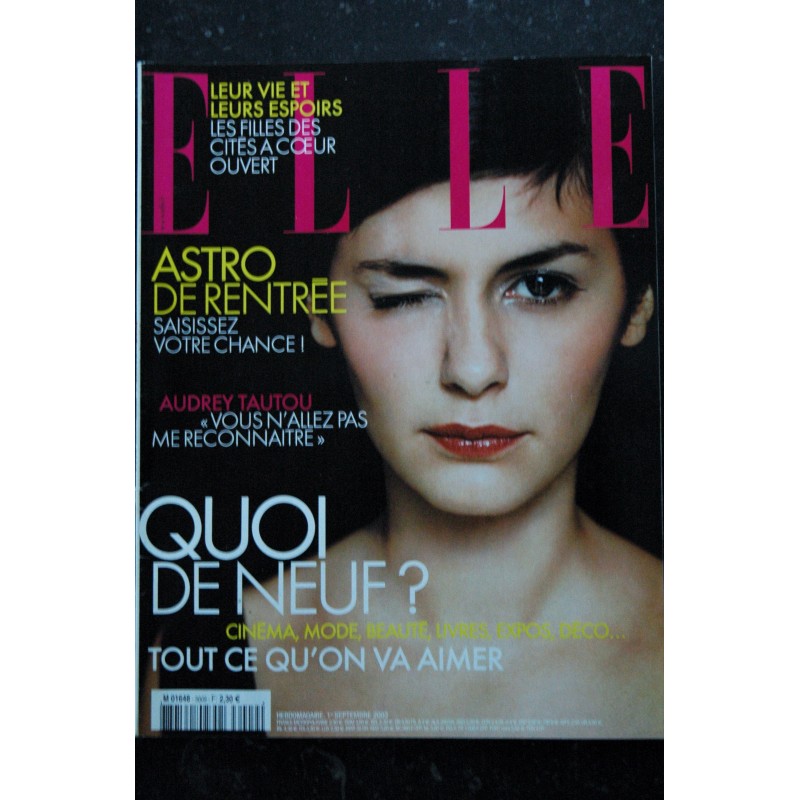 ELLE 3000 30 juin 2003 Milla JOVOVICH 14 pages  - Miri FENWICK -  Audrey Marnay -  284 pages
