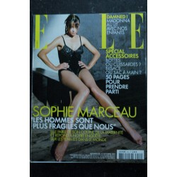 ELLE 3012 22 septembre 2003 SOPHIE MARCEAU Cover + 8 pages  - Charlize THERON - Omar SHARIF - Isild Le Besco - 316 pages