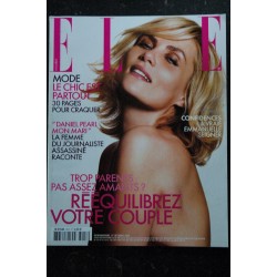 ELLE 3013 29 septembre 2003 LAETITIA CASTA Cover + 10 pages  - Nadine TRINTIGNANT - Alain CHAMFORT - Miuccia PRADA - 204 pages