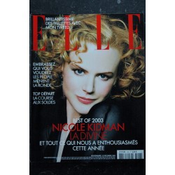 ELLE 3024  15 décembre 2003 MEG RYAN Cover + 6 pages  - Gwyneth PALTROW - Daniel AUTEUIL - Béatrice ARDISSON - 216 pages