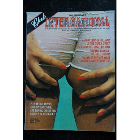 Club International Uk Vol. 05 N° 08  CAROLE   ISABELLE  LEAH  FAYME & FORTUNE   ANGIE   TAMSYN   ORGASM The great Comeuppance ?