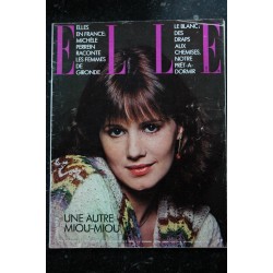 ELLE 1558  17 novembre 1975  Elle a 30 ans Cover - POLNAREFF - Agostina BELLI - Jeanne GOUPIL - 156 p. Fashion Vintage