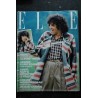 ELLE 1812  29 septembre 1980  Julien CLERC Cover + 6p. - Ingrid BERGMAN 8 p. - I. Huppert - A. Girardot - 146 p. Fashion Vintage