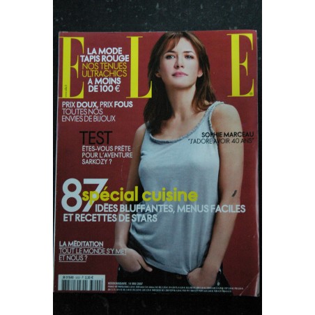 ELLE 2249  13 février 1989  Estelle LEFEBURE Cover + 4p. - David Hallyday - Les machos Christine Bravo - 126 p. Fashion Vintage