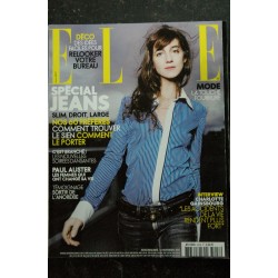 ELLE 3225  22 octobre 2007 Cécilia Cigane-Albéniz Sarkozy Cover + 14 p. - Marc Lavoine - 188 p. Fashion Vintage