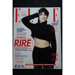 ELLE 3693  30 septembre 2016  Charlotte GAINSBOURG Cover + 10 p. - Angelina Jolie - Norah Jones - 186 p. Fashion Vintage