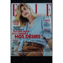 ELLE 3681  08 juillet 2016  LOUANE Cover + 12 p. - Hugh GRANT - Faithfull/Doillon - 146 p. Fashion Vintage