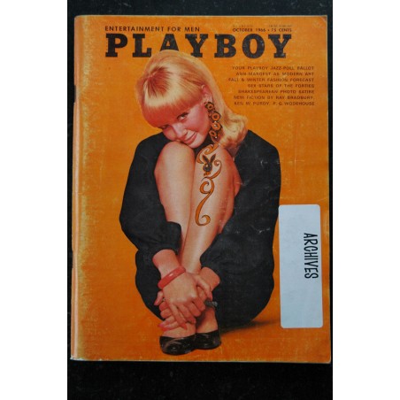 PLAYBOY US 1966 10 OCTOBER INTERVIEW MEL BROOKS ANN-MARGRET LINDA MOONS PIN-UP VARGAS
