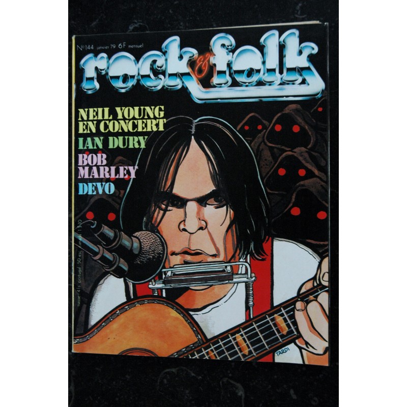 ROCK & FOLK 255  INXS  NEIL YOUNG  Patti SMITH Jesse Johnson  Bros B.A.D. Timbuk 3