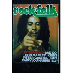 ROCK & FOLK 123  AVRIL 1977  STEVEN TYLER TED NUGENT AEROSMITH Stevie WONDER Heavy METAL Doc Watson