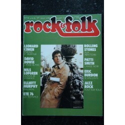 ROCK & FOLK 107  DECEMBRE 1975 COVER SANTANA BLUE OYSTER CULT les WHO ROXY MUSIC