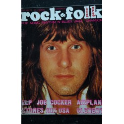 ROCK & FOLK 067 1972 AOUT COVER KEITH EMERSON PAUL McCARTENEY GENESIS DEEP PURPLE JOE COCKER JEFFERSON AIRPLANE