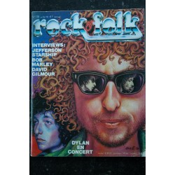 ROCK & FOLK 138 Juillet 1978  DYLAN JEFFERSON STARSHIP BOB MARLEY DAVID GILMOUR
