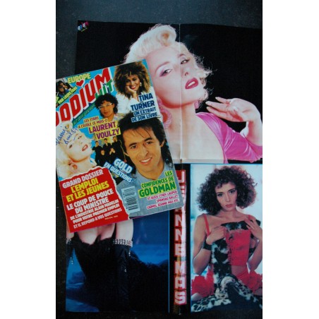 PODIUM HIT 182 avril 1987 EUROPE TIna TURNER VOULZY GOLDMAN PODIUM HIT 182 avril 1987 EUROPE TIna TURNER VOULZY GOLDMAN
