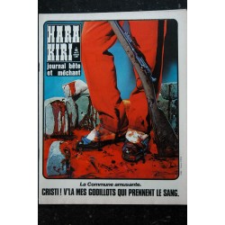 HARA KIRI 116  MAI 1975 LA COMMUNE AMUSANTE   WOLINSKI CHENZ MARIE LOB CAVANNA