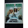 HARA KIRI 189 JUIN 1977 L'Hôpital, quel régal ! REISER PHOTO RADIO-SILENCE BRIGITTE LARUE JEAN-PIERRE COUSIN CHORON
