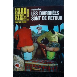 HARA KIRI 120 Septembre 1971 Les diarrhées sont de retour BEROYER GEBE HUGOT WOLINSKI