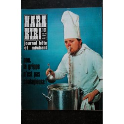 HARA KIRI 101  Février 1970 CAVANNA BB DELFEIL TON WOLINSKI PROFESSEUR CHORON