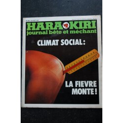 HARA KIRI 193 OCTOBRE 1977 CABU REISER DELDEIL DE TON COPI PROFESSEUR CHORON CAVANNA